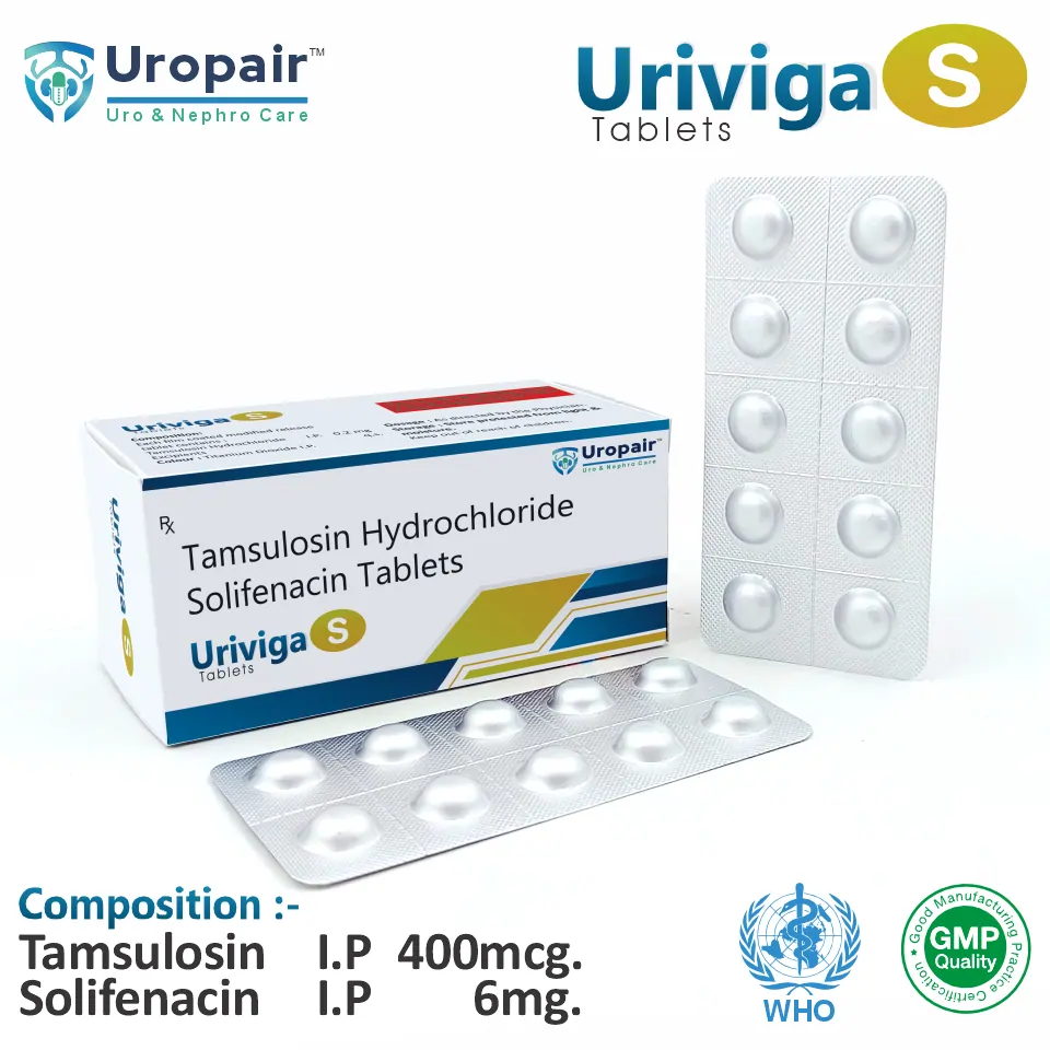 Tamsulosin + Solifenacin Tablet from Top Pharma